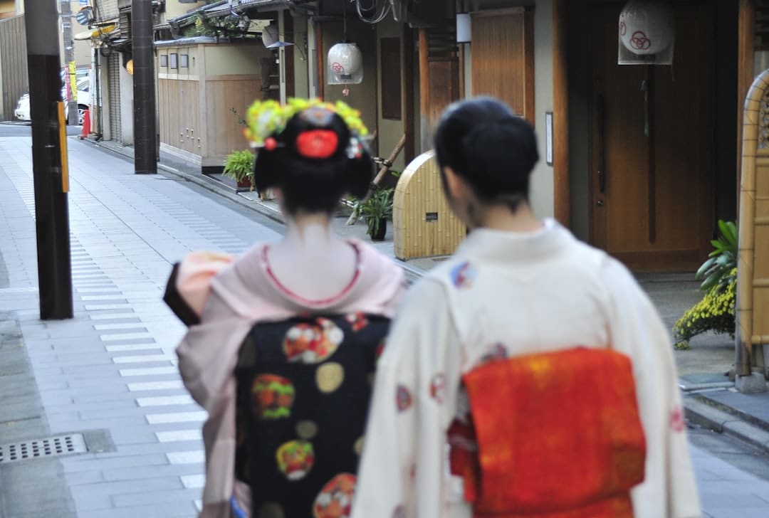 Photo Elegant Kimono